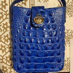 Brahmin Cobalt Blue Marley Crossbody